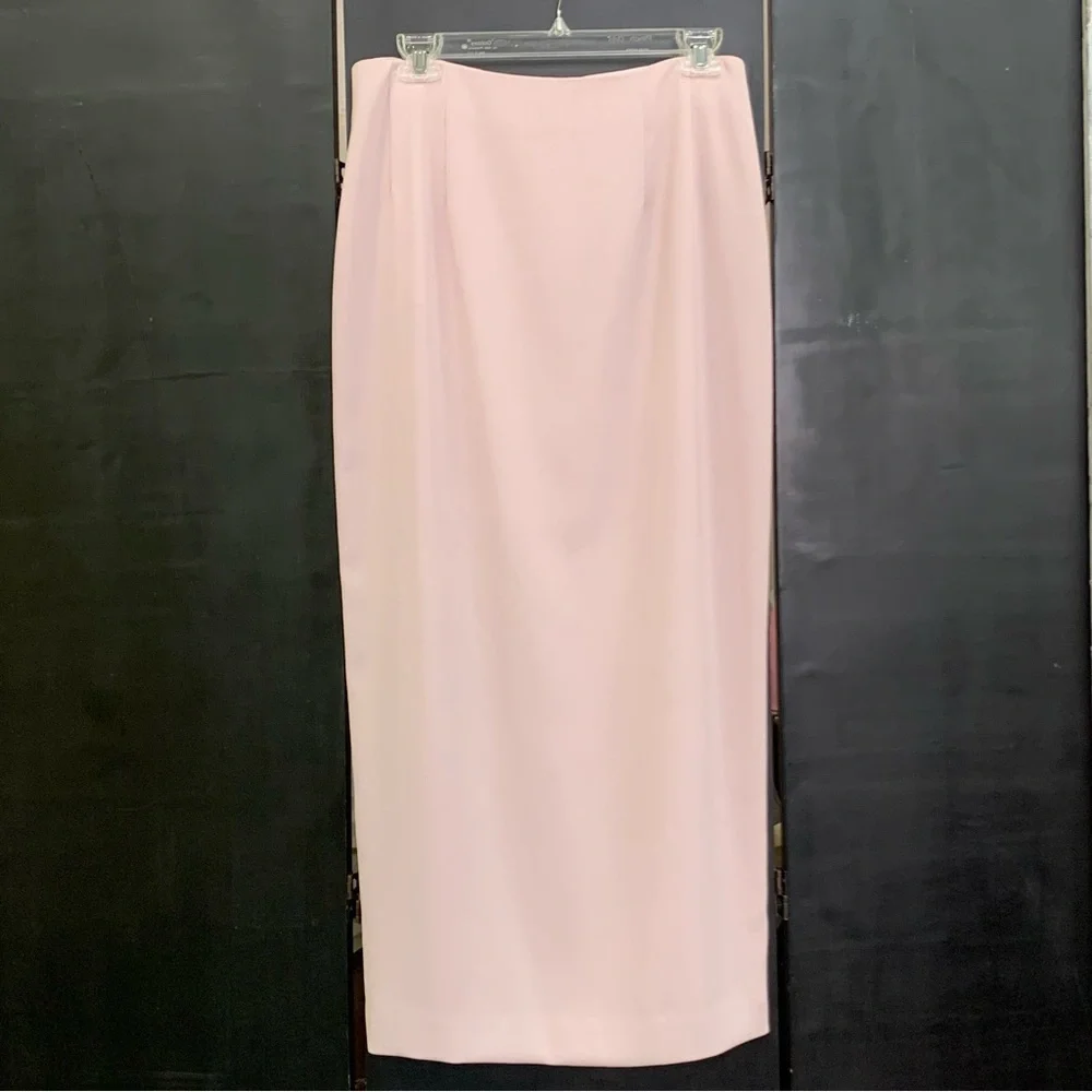 Dusty Pink Maxi Pencil Skirt for Cocktail